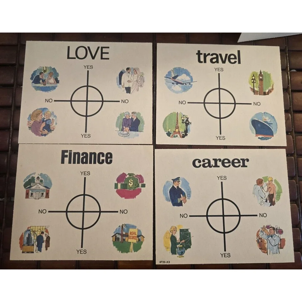 1967 Kreskin's ESP Game by Milton Bradley Missing Pendulum